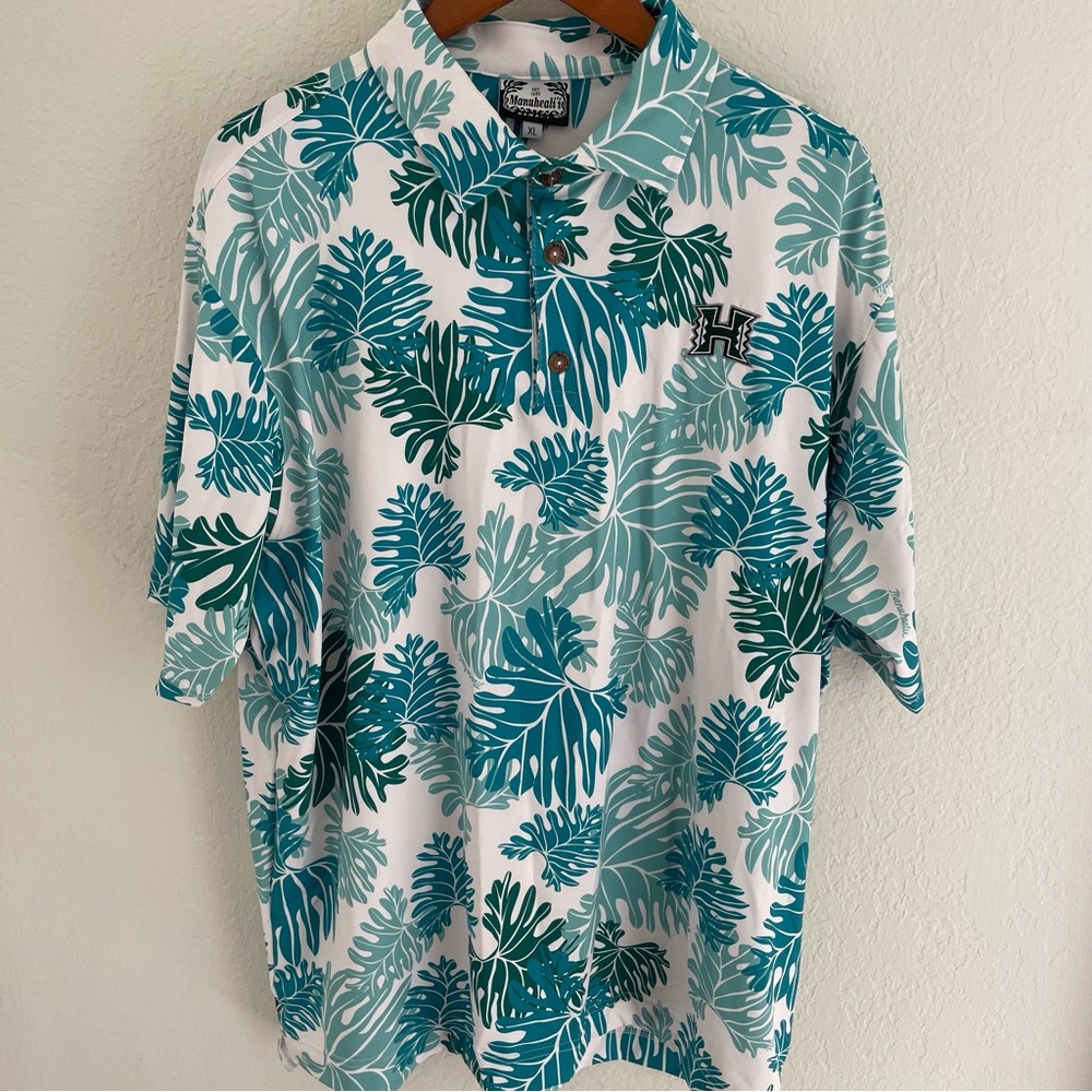 University of Hawaii Men’s Manuhealii Aloha Shirt